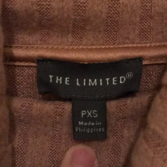 NWT The Limited Petite Rib Hacci Turtleneck - Picture 7 of 9